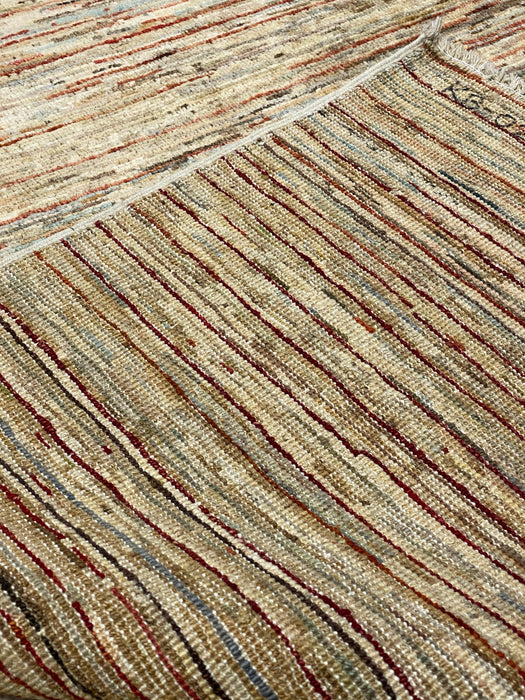 7'x10' Hand-Knotted Gebba Beige/Multi Area Rug – KB Rugs