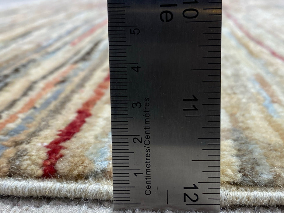 7'x10' Hand-Knotted Gebba Beige/Multi Area Rug – KB Rugs