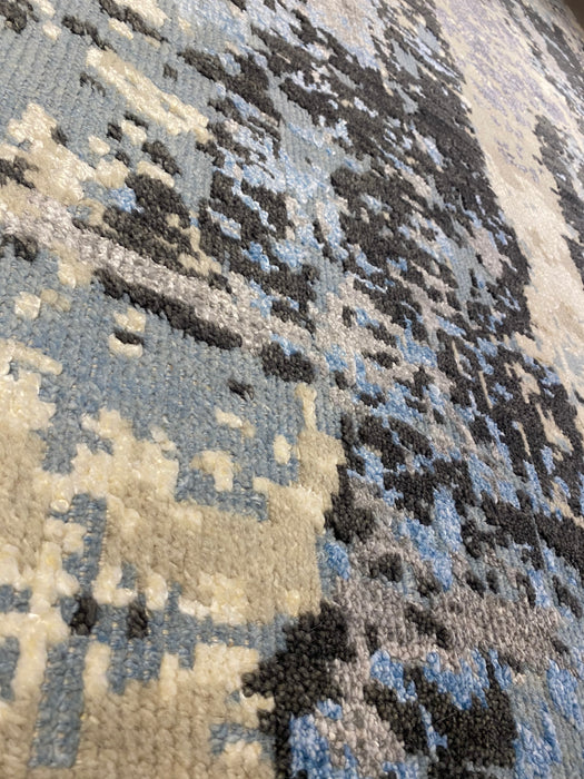 5'X8' Modern Hand Knotted 100% Wool Area rug