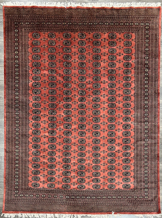 8'X10’ Persian Bukhara Hand Knotted 100% Wool Area rug (Super Fine Quality)