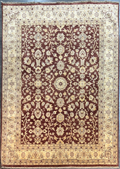8'x10' Hand-Knotted Chobi Beige/Brown Area Rug – KB Rugs