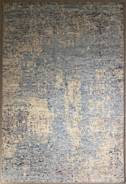 5X8' Modern Hand Knotted 100% Wool Area rug