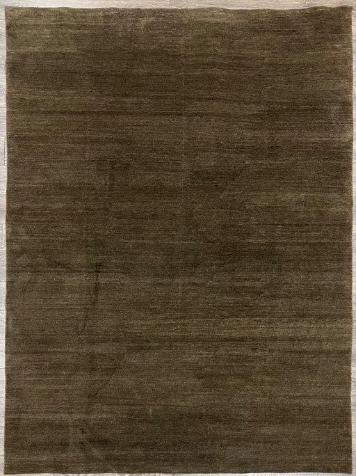 8'x10' Hand-Knotted Nepali Dark Brown Area Rug – KB Rugs