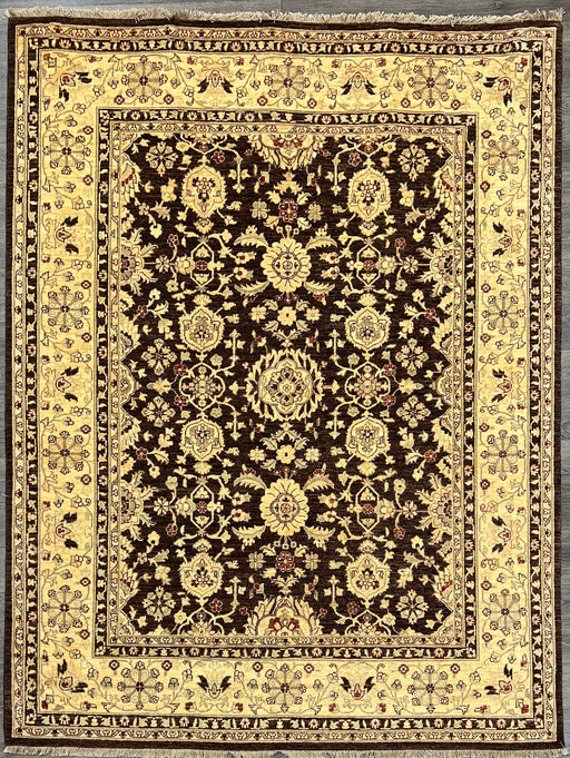 8'x10' Hand-Knotted Chobi Beige/Brown Area Rug – KB Rugs
