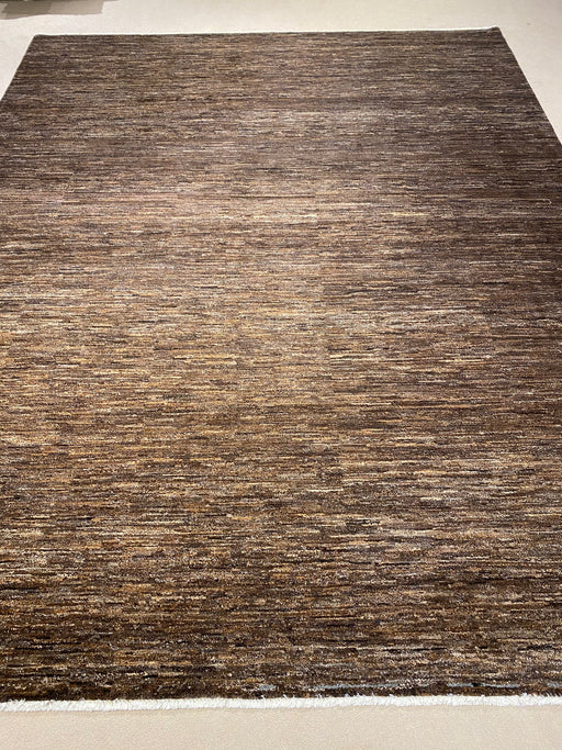 8'x10' Hand-Knotted Gebba Brown Area Rug – KB Rugs