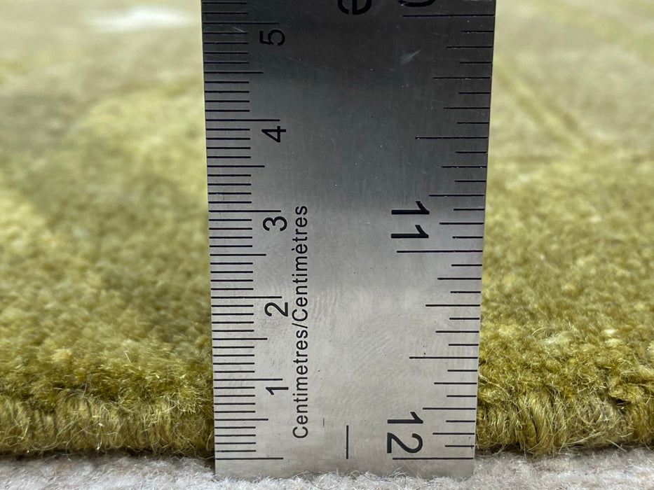 9'x12' Hand-Knotted Nepali Green/Ivory/Brown Area Rug – KB Rugs