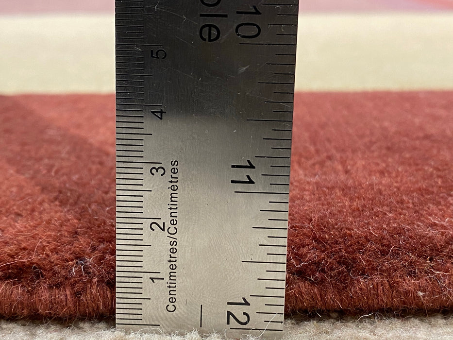 9'x12' Hand-Knotted Nepali Multi/Red Area Rug – KB Rugs