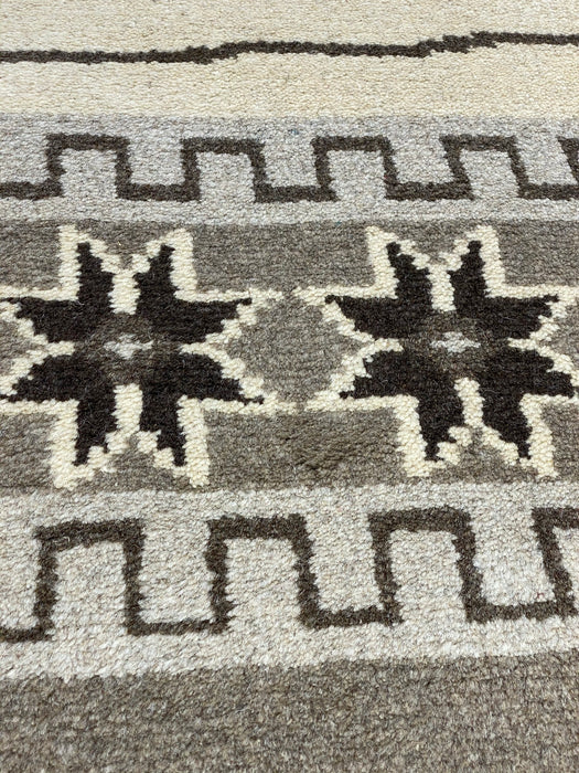 9'x12' Hand-Knotted Berber Multi/Grey Area Rug – KB Rugs