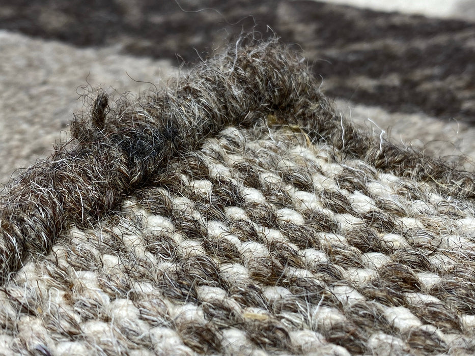 9'x12' Hand-Knotted Berber Multi/Grey Area Rug – KB Rugs