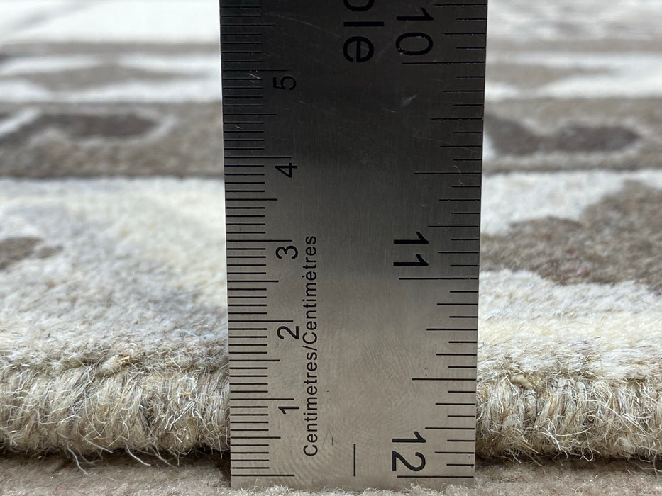 9'x12' Hand-Knotted Berber Multi/Grey Area Rug – KB Rugs