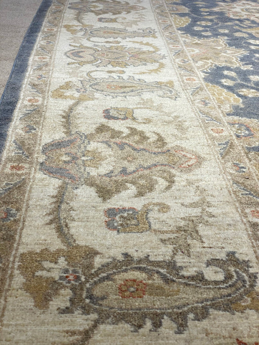 9'x12' Hand-Knotted Chobi Beige/Blue Area Rug – KB Rugs