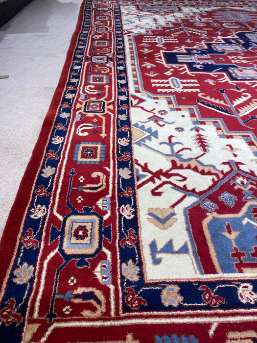 8'0X10'0 Indo-Persian Hand Knotted 100% Wool Area rug