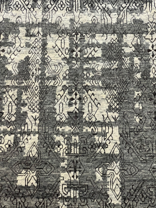 8'11" X11'11" nepali  Silk & Wool Hand Knotted Area Rug