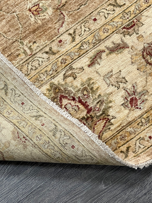 9'x12' Hand-Knotted Chobi Beige/Red Area Rug – KB Rugs