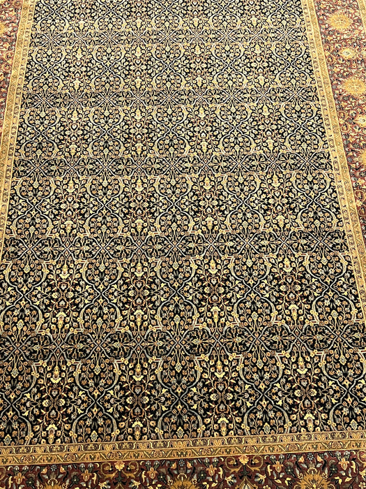 9'x12' Hand-Knotted Sutri Multi/Black Area Rug – KB Rugs