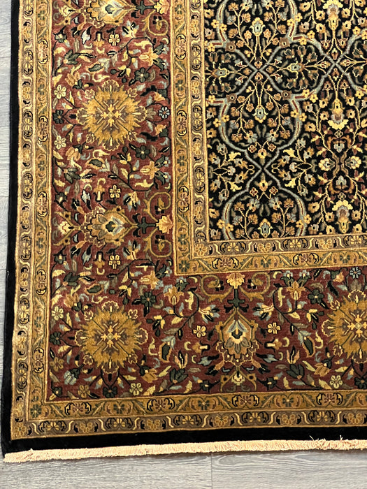 9'x12' Hand-Knotted Sutri Multi/Black Area Rug – KB Rugs