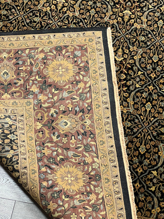 9'x12' Hand-Knotted Sutri Multi/Black Area Rug – KB Rugs