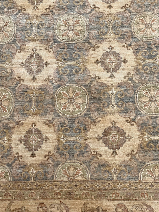 9'x12' Hand-Knotted Chobi Beige/Grey Area Rug – KB Rugs