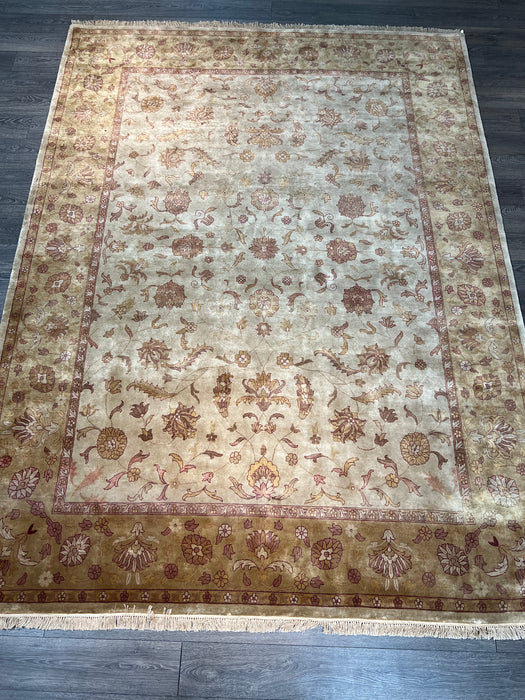 8'11"X11'8" indo persian wool Hand Knotted Area Rug