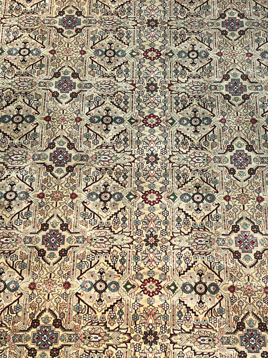 9'X11'8" Wool Hand Knotted Area Rug