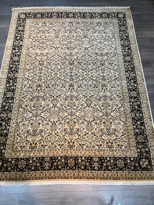 9'X11'11" indo persian Wool  Hand Knotted Area Rug