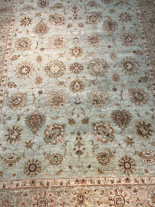 9'X12'5" Ziegler Wool  Hand Knotted Area Rug