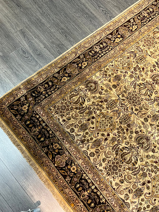 8'9"X11'8" herbal wash indo Persian  Wool  Hand Knotted Area Rug