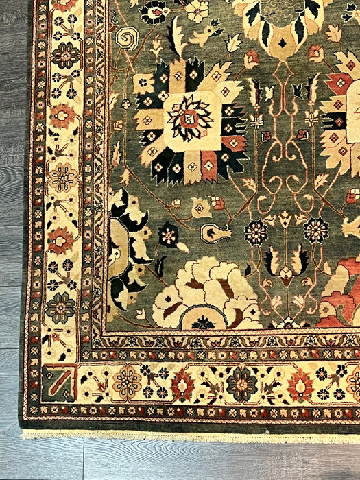 8'10X12'4" Ziegler Wool  Hand Knotted Area Rug