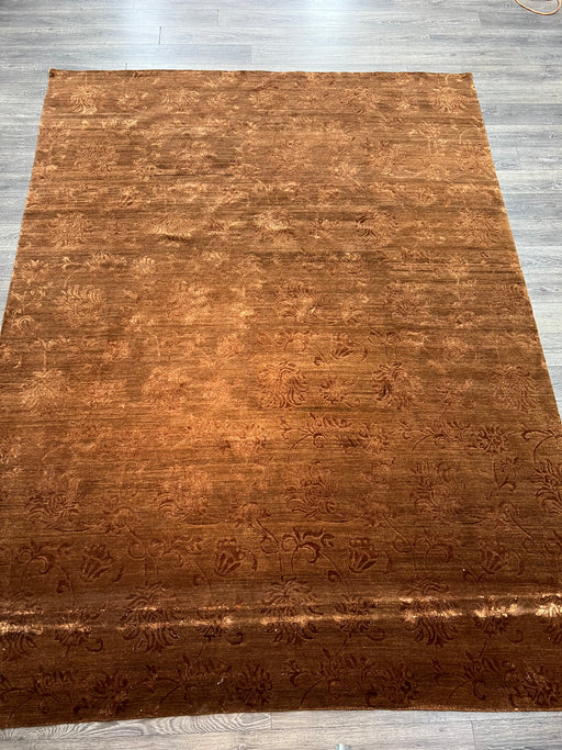 9'x12' Hand-Knotted Nepali Brown Area Rug – KB Rugs