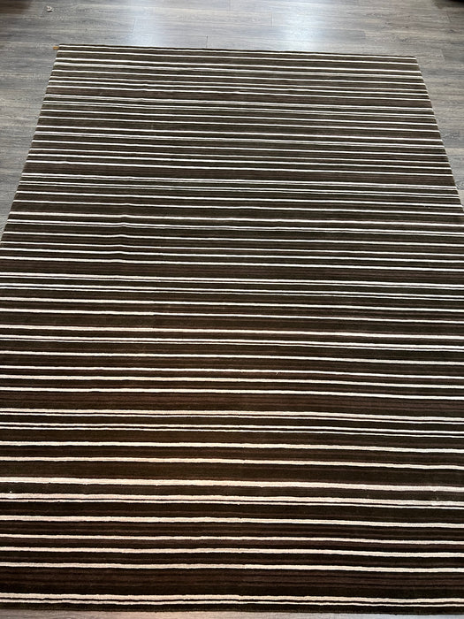 9'x12' Hand-Knotted Nepali Ivory/Brown Area Rug – KB Rugs