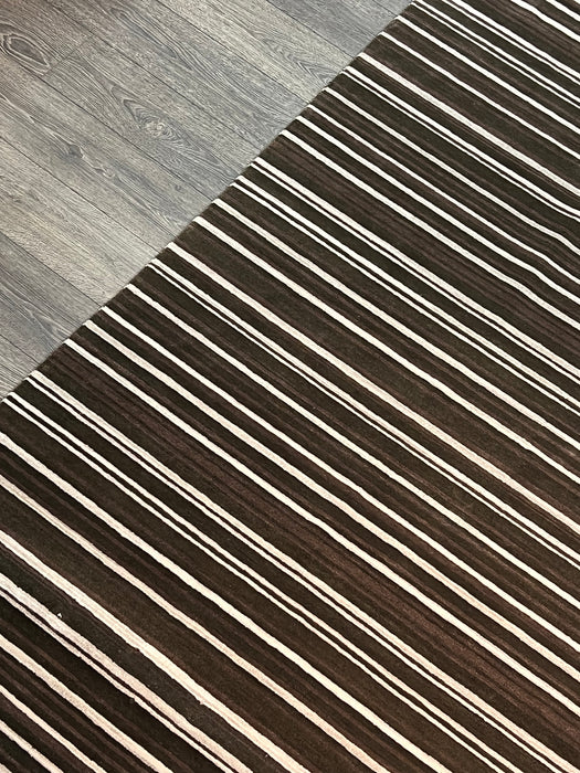 9'x12' Hand-Knotted Nepali Ivory/Brown Area Rug – KB Rugs