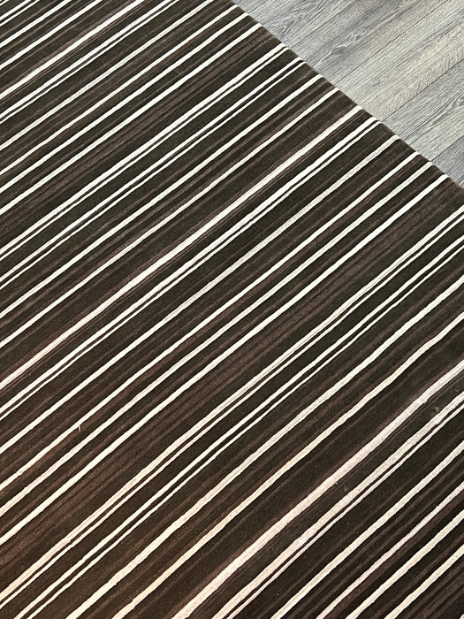 9'x12' Hand-Knotted Nepali Ivory/Brown Area Rug – KB Rugs