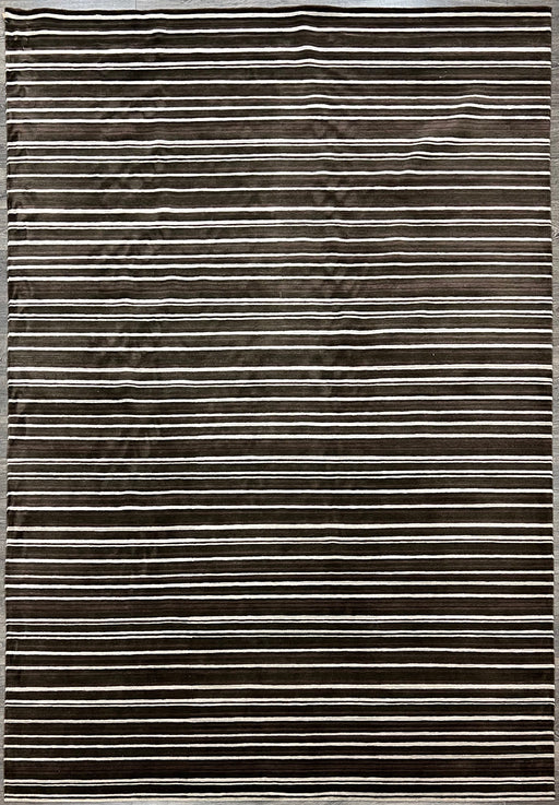 9'x12' Hand-Knotted Nepali Dark-Brown Area Rug – KB Rugs