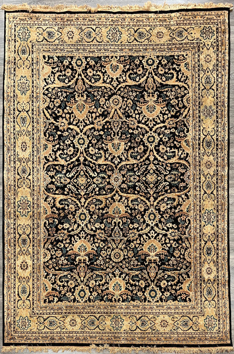 8'7"X11'3" indo persian Wool Hand Knotted Area Rug