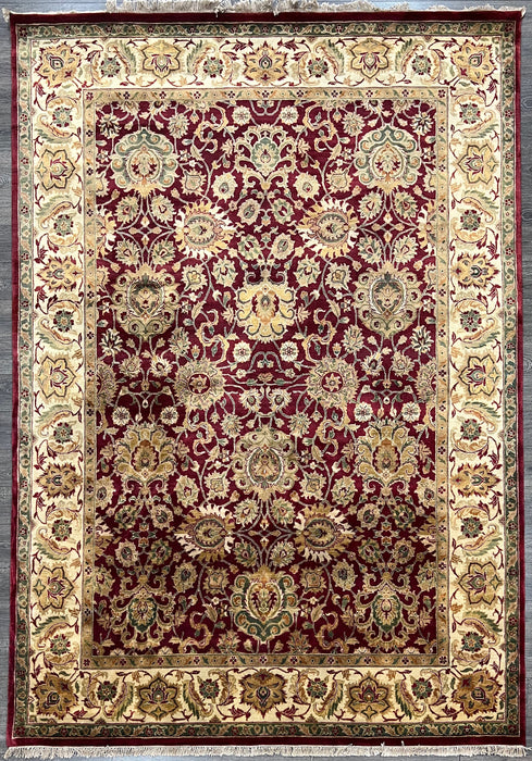 9'1½"X12' indo persian Wool Hand Knotted Area Rug