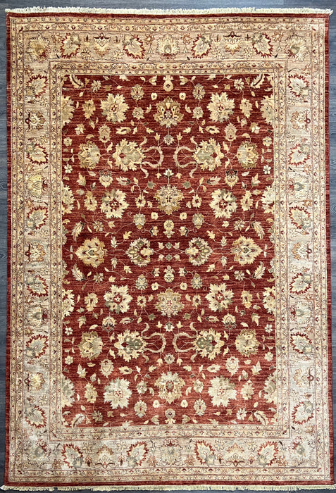 9'2"X12'5" Ziegler Wool  Hand Knotted Area Rug