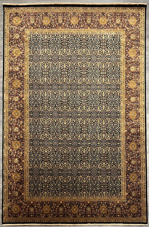 9'x12' Hand-Knotted Sutri Multi/Black Area Rug – KB Rugs