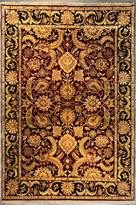9'X12'2" indo persian Wool  Hand Knotted Area Rug