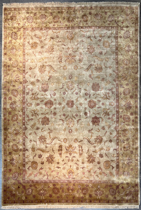 8'11"X11'8" indo persian wool Hand Knotted Area Rug
