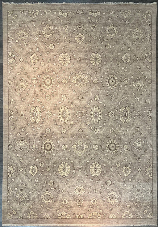 9'x12' Hand-Knotted Chobi Beige/Grey Area Rug – KB Rugs