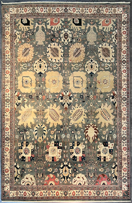8'10X12'4" Ziegler Wool  Hand Knotted Area Rug