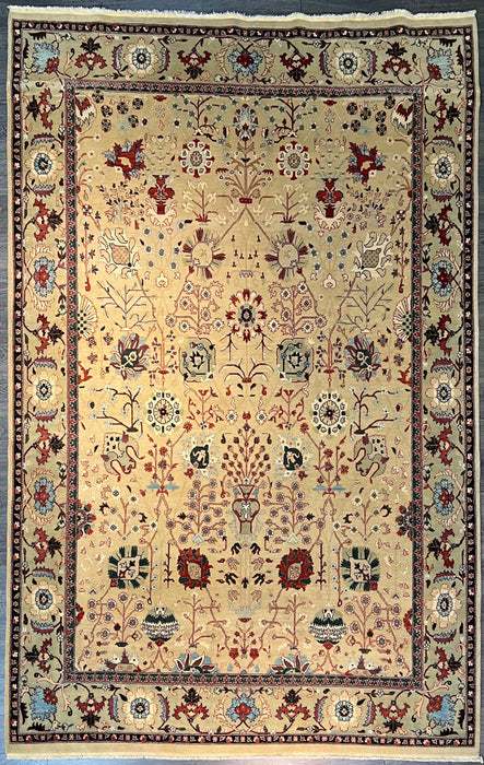 8'7"X12'5" Ziegler wool Hand Knotted Area Rug