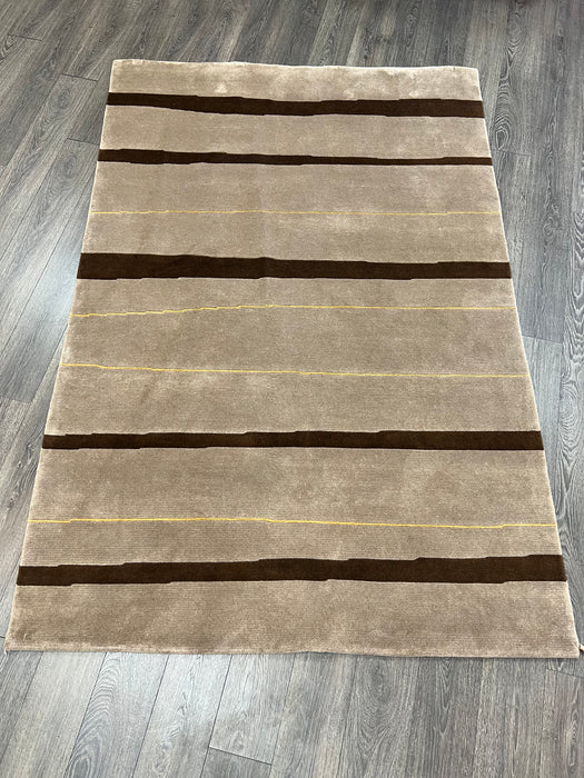 5’10x8’9 nepali wool and silk area rug
