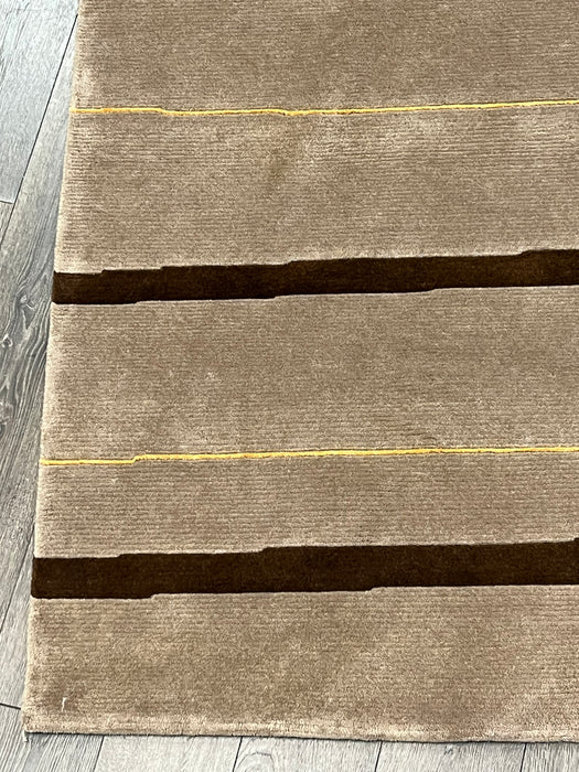 5’10x8’9 nepali wool and silk area rug