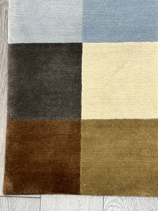 6’2x9’1 nepali wool area rug