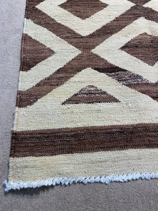 5.0X10.3 Kilim Hand Knotted 100% Wool Area rug