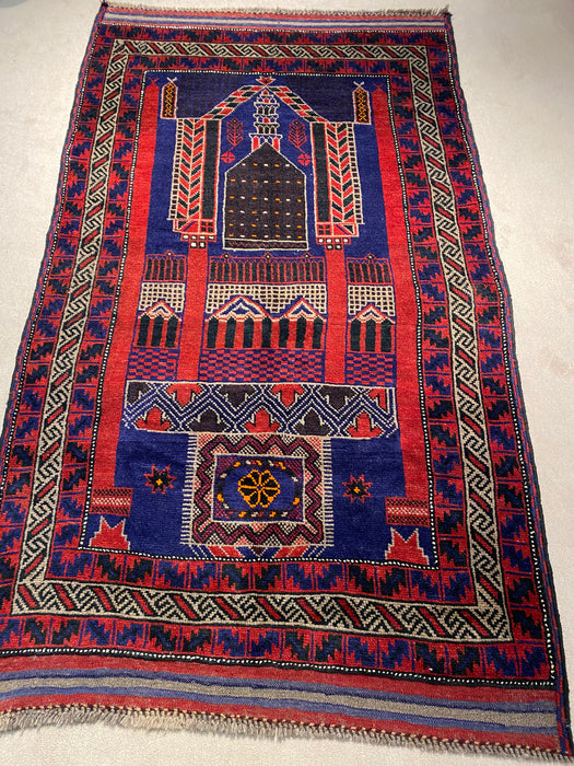 4.4X7.8 Bajasta Hand Knotted 100% Wool Area rug