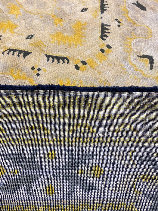 4'0X6'0 Kashmiri Silk Hand Knotted Area rug