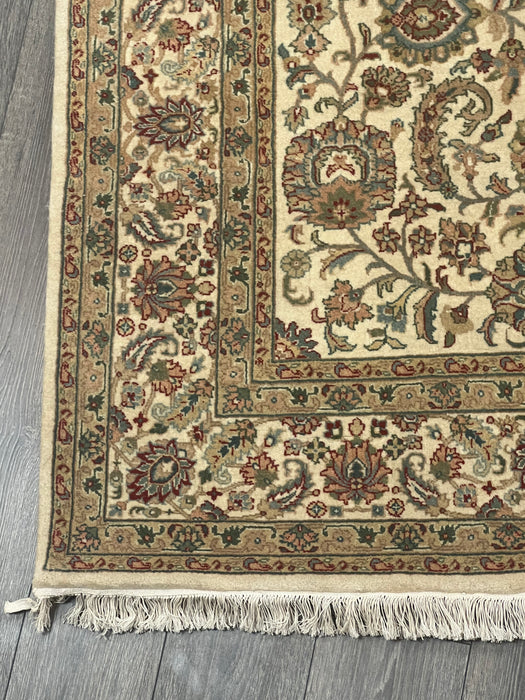 6'x9' Hand-Knotted Persian Brown/Ivory Area Rug – KB Rugs