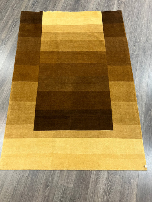6’1x8’9 nepali 100% wool area rug